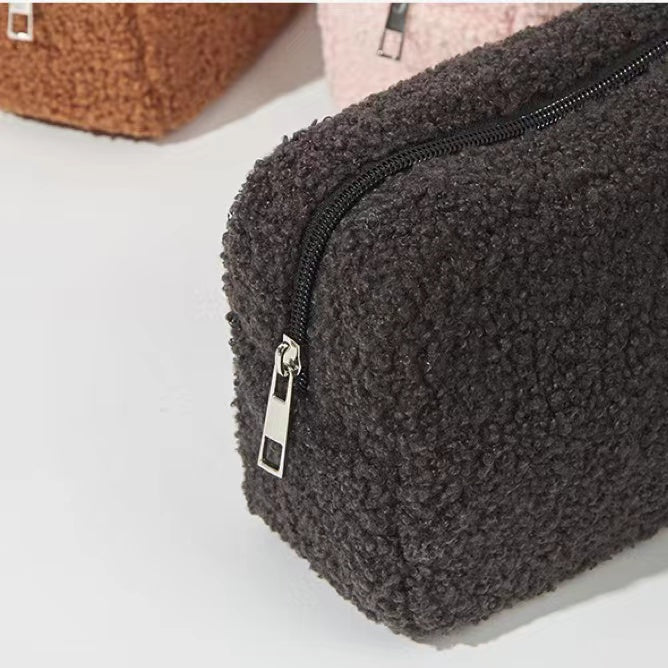 Teddy Fleece Bag within Pink
