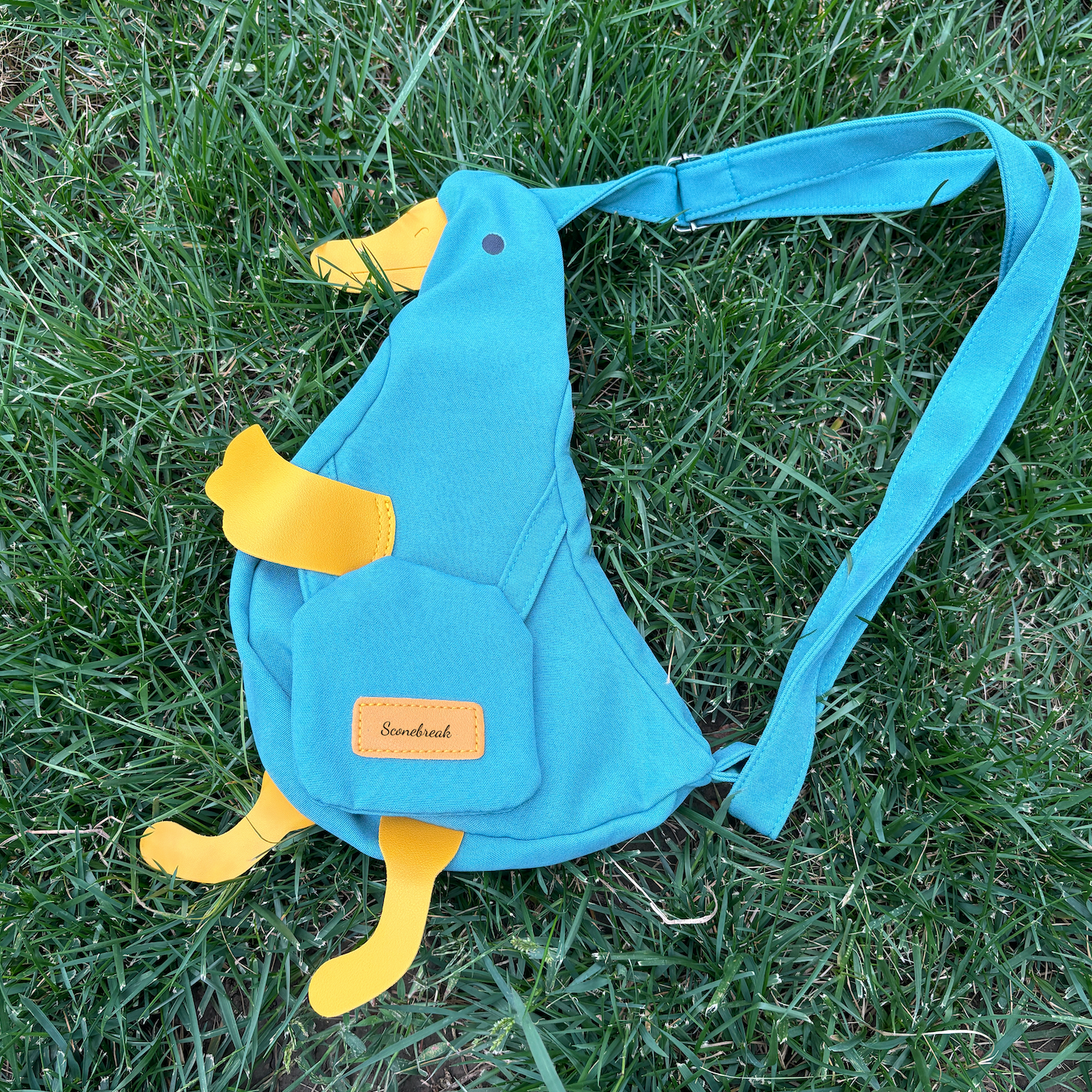 cute duck bag within Blue