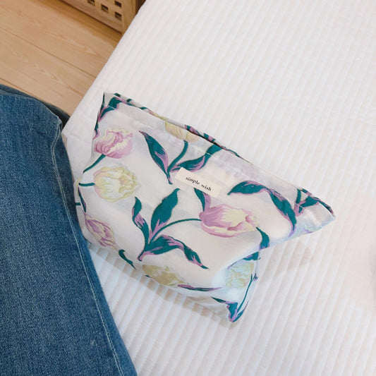 Tulips Bag within Blue