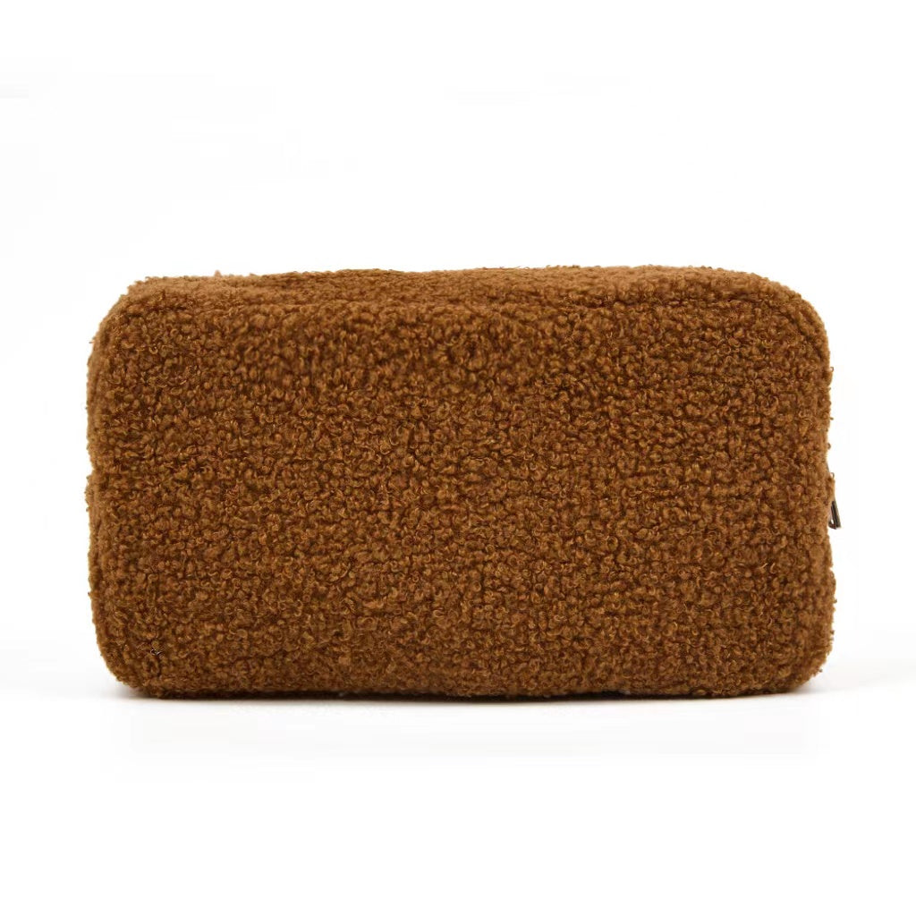 Teddy Fleece Bag within Brown