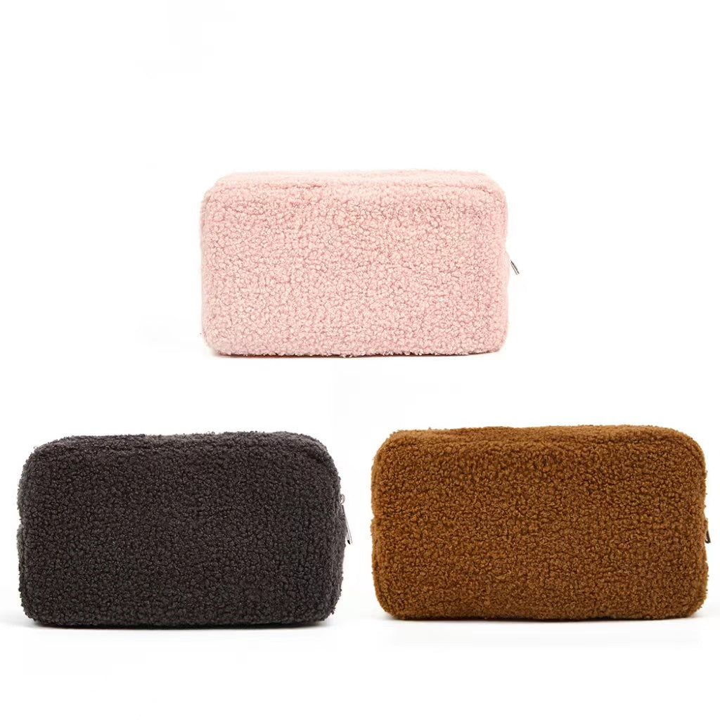 Teddy Fleece Bag within Brown