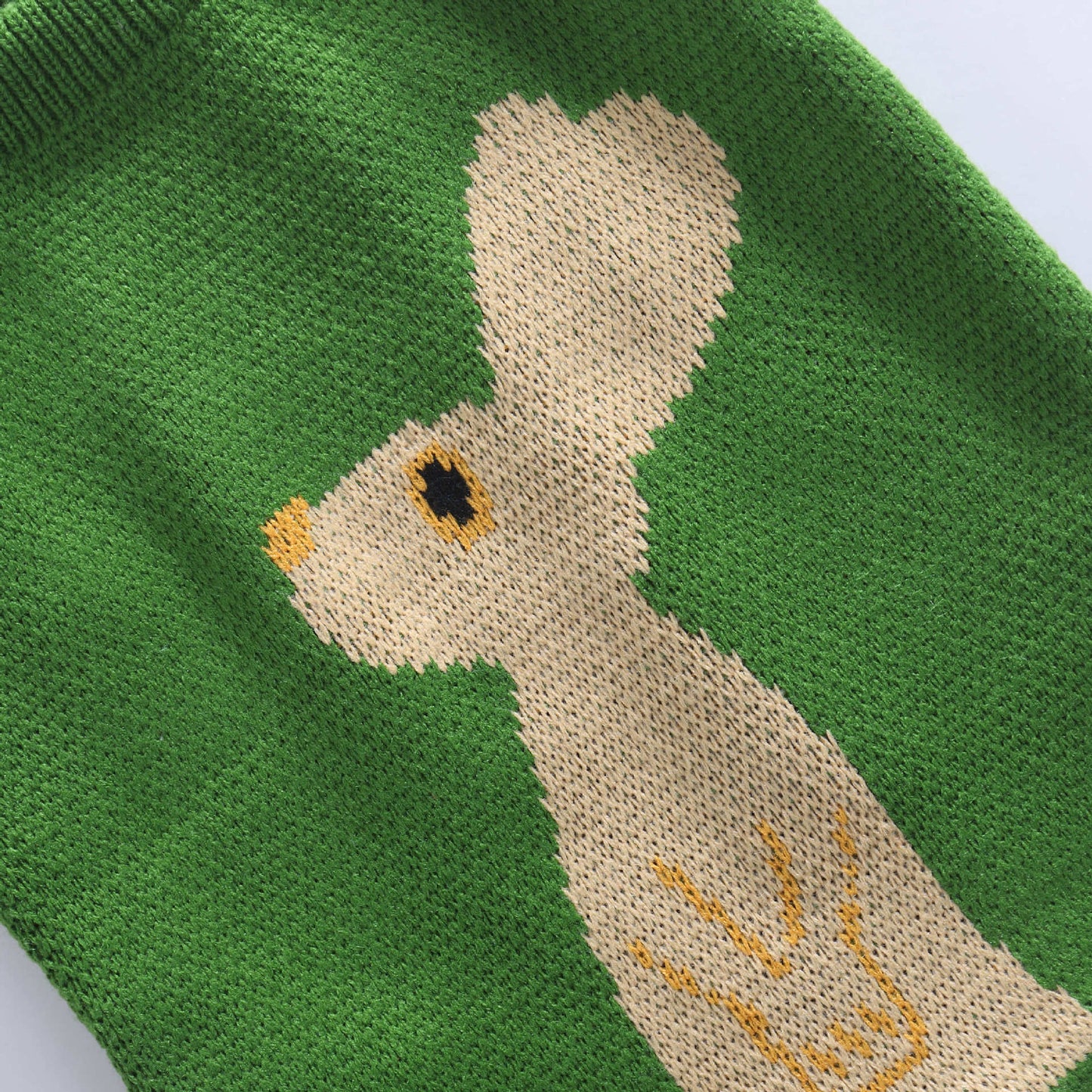 Rabbit knitted bag