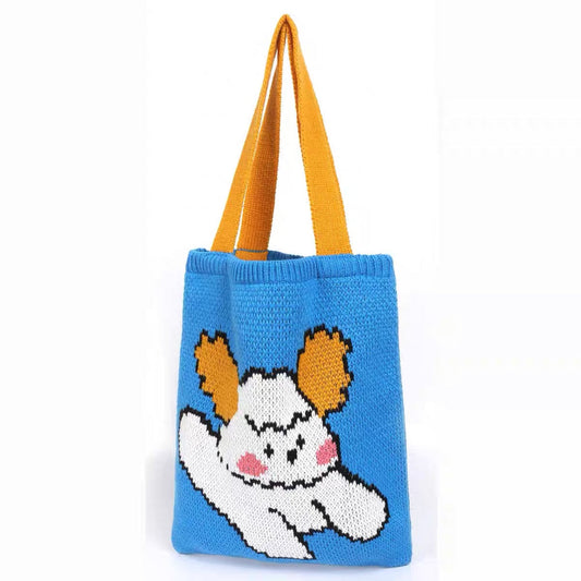 Artist White Dog Bag