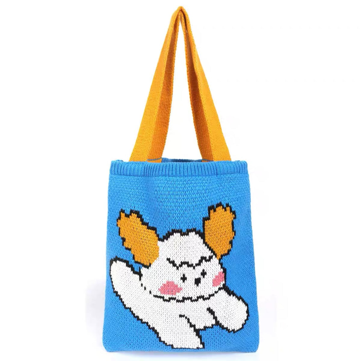 Artist White Dog Bag
